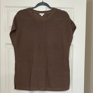 J. Jill open knit Sweater